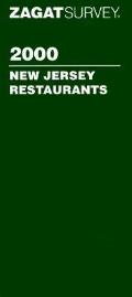 Zagat Survey 2000 New Jersey Restaurants