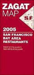 Zagat San Francisco Bay Restaurants Map