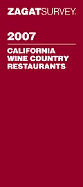 Zagat California Wine Country Restaurant