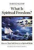 What is Spiritual Freedom Mahanta Transcripts