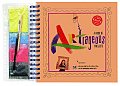 Book of Artrageous Projects With Pages & Templates Sunprint Paper & Tracing Paper & Paint Brush & Four Color Pigments