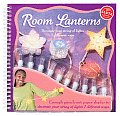 Room Lanterns With String of 10 Tiny LightsWith Punch Out Laterns