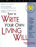 How To Write Your Own Living Will