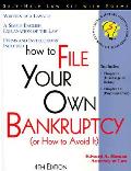 How To File Your Own Bankruptcy