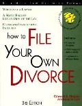 How To File Your Own Divorce 3rd Edition With Fo
