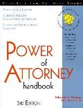 Power Of Attorney Handbook 3rd Edition Self Help