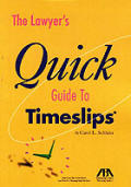 Lawyers Quick Guide To Timeslips