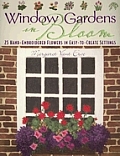Window Gardens In Bloom 25 Hand Embroide