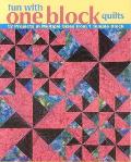 Fun with One Block Quilts 12 Projects in Multiple Sizes from 1 Simple Block