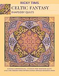 Celtic Fantasy Rhapsody Quilts Design Companion Volume 3 to Rick TIMS Rhapsody Quilts With Freezer Paper Pattern