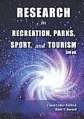 Research In Recreation Parks Sport & Tourism