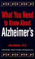 What You Need To Know About Alzheimers