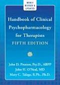 Handbook Of Clinical Psychopharmacology 5th Edition