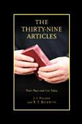 Thirty Nine Articles Their Place & Use Today