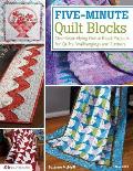 Five Minute Quilt Blocks One Seam Flying Geese Block Projects for Quilts Wallhangings & Runners