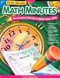 First Grade Math Minutes One Hundred Minutes to Better Basic Skills
