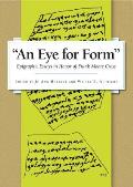An Eye for Form: Epigraphic Essays in Honor of Frank Moore Cross