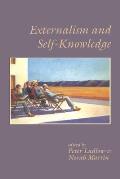 Externalism and Self-Knowledge: Volume 85