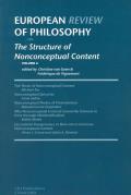European Review of Philosophy Volume 6: The Structure of Nonconceptual Content