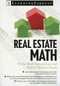 Real Estate Math All the Math Salespersons & Brokers Need to Know