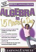 Algebra in 15 Minutes a Day [with Access Code] [With Access Code]