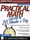 Practical Math Success in 20 Minutes a Day 4th Edition