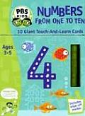 Numbers from One to Ten Flashcards With Wipe Off Marker