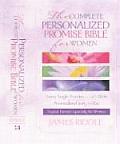 Complete Personalized Promise Bible for Women Every Promise in the Bible Written Just for You