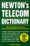 Newtons Telecom Dictionary 15th Edition