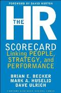HR Scorecard Linking People Strategy & Performance