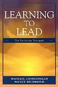 Learning to Lead: Ten Stories for Principals