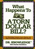What Happens to a Torn Dollar Bill Dr Knowledge Presents Facts Figures & Other Fascinating Information about Money