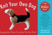 Knit Your Own Dog Beagle Kit Everything You Need to Create Your New Best Friend