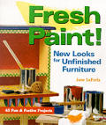 Fresh Paint New Looks for Unfinished Furniture