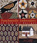 Punchneedle Embroidery 40 Folk Art Designs
