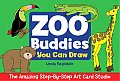 Amazing Step By Step Art Card Studio Zoo Buddies You Can Draw