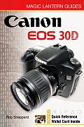 Canon EOS 30d With Quick Reference Wallet Cards