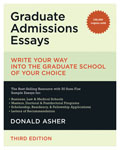 Graduate Admissions Essays Write Your Way Into the Graduate School of Your Choice