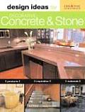 Design Ideas for Decorative Concrete & Stone