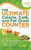 Ultimate Calorie Carb & Fat Gram Counter 4th Edition