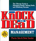 Knock Em Dead Management Ultimate Guide To Man