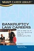 Vault Guide To Bankruptcy Law Careers