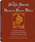 Single Sword of Henry de Sainct Didier
