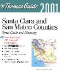 Thomas Guide 2001 Santa Clara & San Mateo