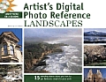 Artists Digital Photo Reference Landscapes With CDROM