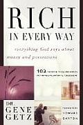 Rich in Every Way: Everything God Says about Money and Posessions