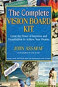 Complete Vision Board Kit Using the Power of Intention & Visualization to Achieve Your Dreams With Vision Board BookWith Inpirational Words an