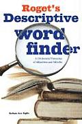 Rogets Descriptive Word Finder A Dictionary Thesaurus of Adjectives