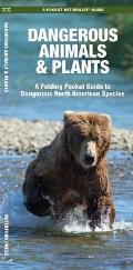 Dangerous Animals & Plants: A Folding Pocket Guide to Dangerous North American Species