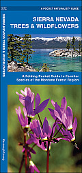 Sierra Nevada Trees & Wildflowers: A Folding Pocket Guide to Familiar Plants of the Montane Forest Region